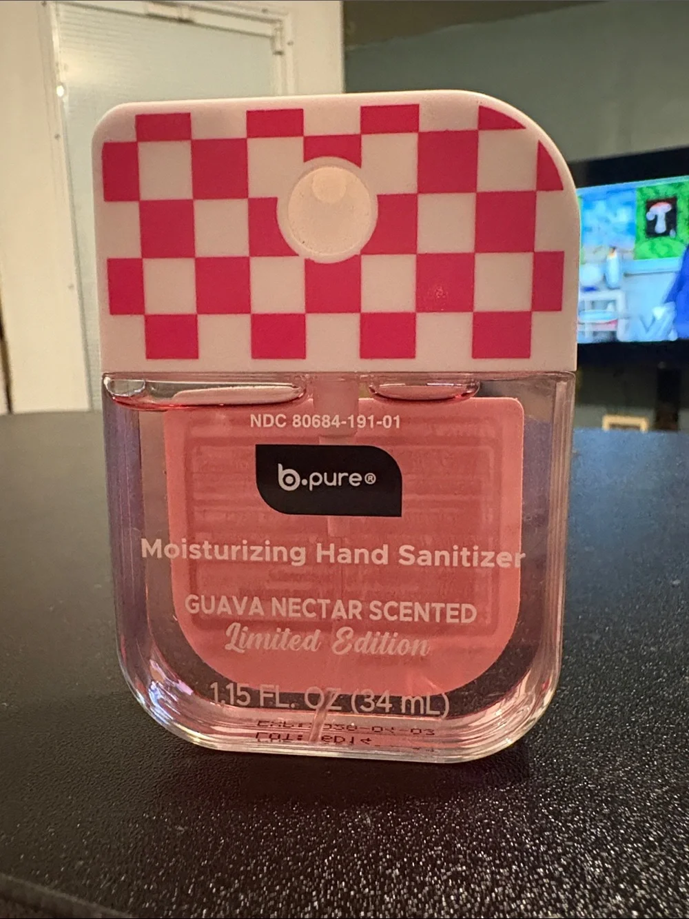 🧴 B.Pure Hand Sanitizer 4-Pack + Silicone Keychain Case ✨
